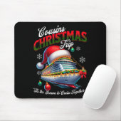 Weihnachtskreuzfahrtschiff passende Cousins Reise Mousepad (Mit Mouse)
