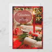 Weihnachtskricker & -Kerzen Einladung (Vorderseite)