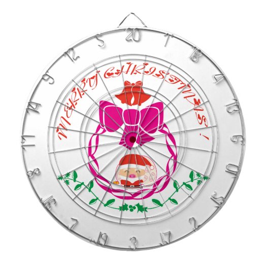 Weihnachtskrieg Dartscheibe (vorne)