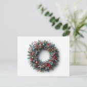 Weihnachtskrieg Feiertagspostkarte (Stehend Vorderseite)