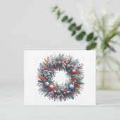 Weihnachtskrieg Feiertagspostkarte (Stehend Vorderseite)