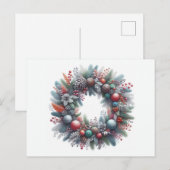 Weihnachtskrieg Feiertagspostkarte (Vorne/Hinten)