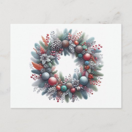 Weihnachtskrieg Feiertagspostkarte (Vorderseite)