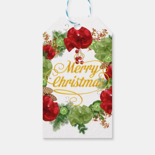 Weihnachtskrieg Geschenkanhänger (Rückseite)