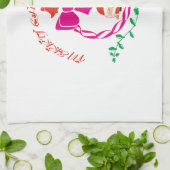 Weihnachtskrieg Geschirrtuch (Gefaltet)