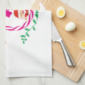 Weihnachtskrieg Geschirrtuch (Viertel Falte)