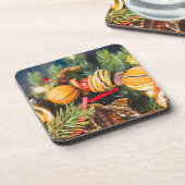 Weihnachtskrieg Getränkeuntersetzer (Linke Seite)