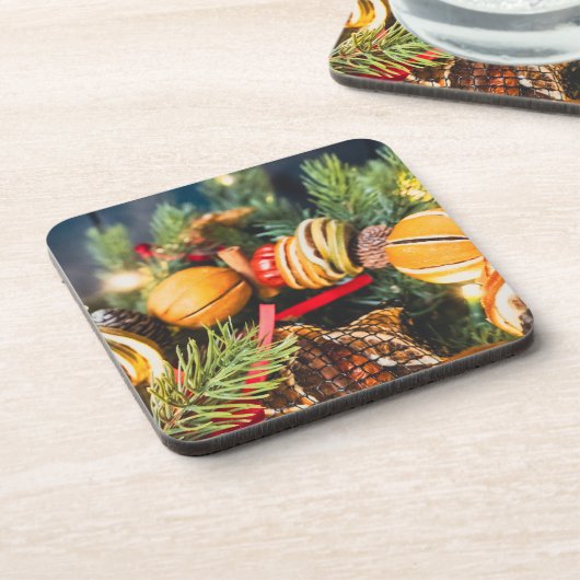 Weihnachtskrieg Getränkeuntersetzer (Linke Seite)