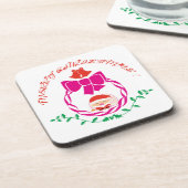 Weihnachtskrieg Getränkeuntersetzer (Linke Seite)