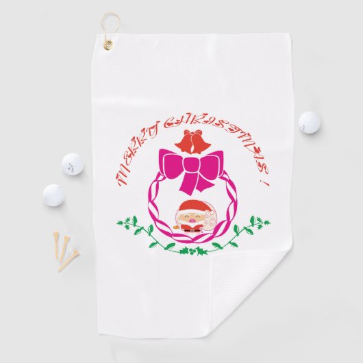 Weihnachtskrieg Golfhandtuch (Insitu)