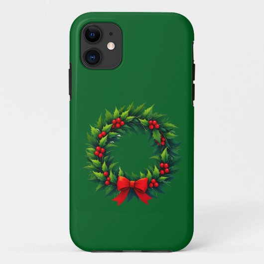 Weihnachtskrieg mit Red Bow Case-Mate iPhone Hülle (Rückseite)