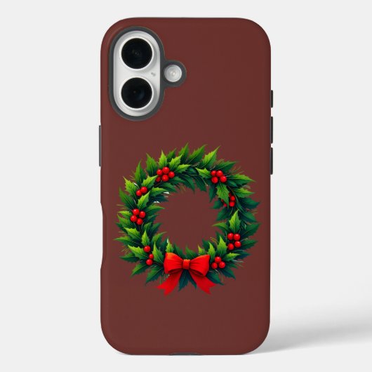 Weihnachtskrieg mit Red Bow Case-Mate iPhone Hülle (Rückseite)