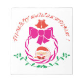 Weihnachtskrieg Notizblock (Vorderseite)