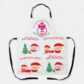 Weihnachtskrieg Schürze (Vorderseite)