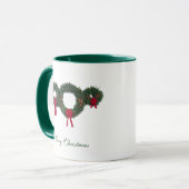 Weihnachtskrieg-Tasse Tasse (Vorderseite Links)