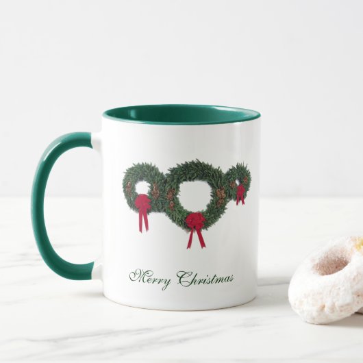 Weihnachtskrieg-Tasse Tasse (Mit Donut)