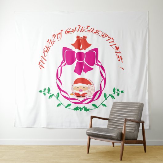 Weihnachtskrieg Wandteppich (Beispiel (Horizontal))
