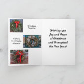 Weihnachtskriege Feiertagskarte (Innenseite)