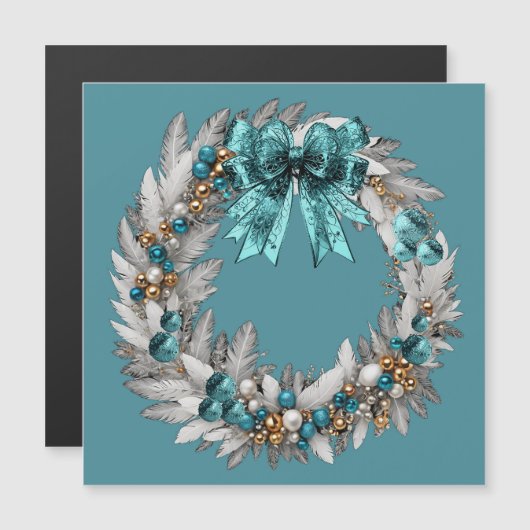 Weihnachtskriege Magnetkarte (Vorne/Hinten)