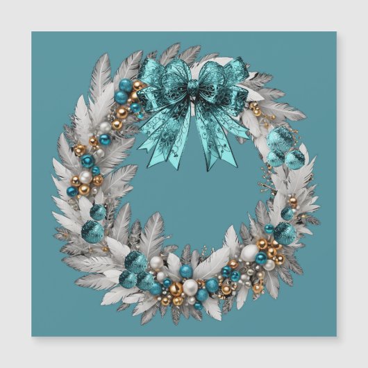 Weihnachtskriege Magnetkarte (Vorderseite)