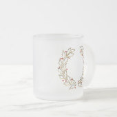 Weihnachtskriege Mattierte Tasse (VorderseiteRechts)