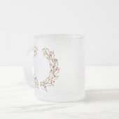 Weihnachtskriege Mattierte Tasse (Vorderseite Links)