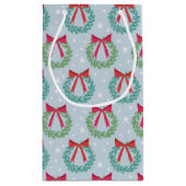 Weihnachtskriege mit Bows Retro Inspiriert Kleine Geschenktüte (Rückseite)