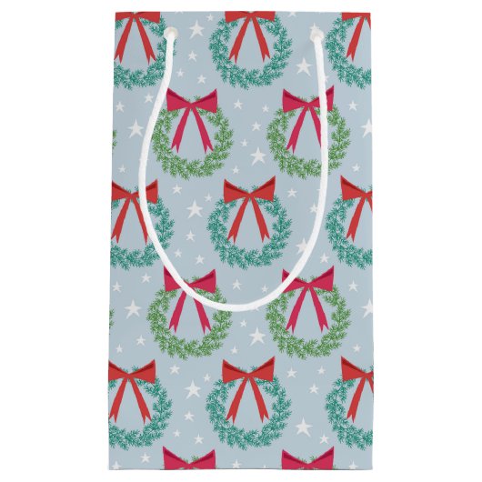 Weihnachtskriege mit Bows Retro Inspiriert Kleine Geschenktüte (Vorderseite)