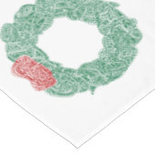 Weihnachtskriege Tischdecke (Schrägansicht)