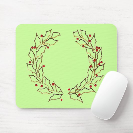 Weihnachtskrieger Mouse Pad Mousepad (Mit Mouse)
