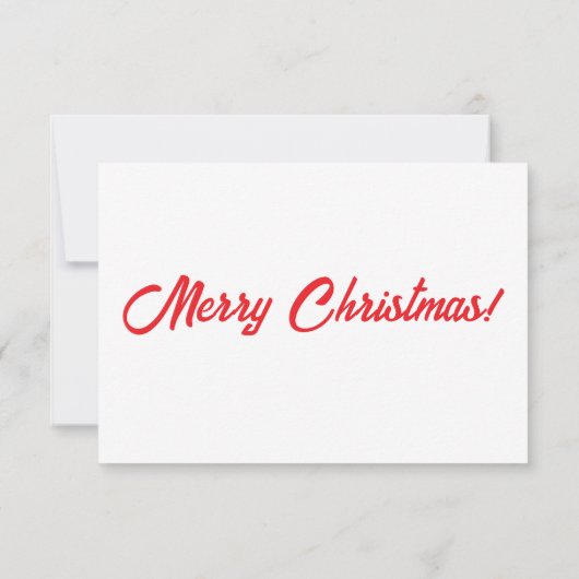 Weihnachtskriegszone Flache Grußkarte Karte (Rückseite)