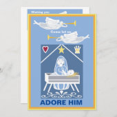 Weihnachtskrippe (Vorne/Hinten)