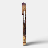 Weihnachtskrippe, 3 Hirten und Jesus Case-Mate iPhone Hülle (Rückseite / Links)