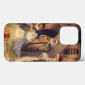 Weihnachtskrippe, 3 Hirten und Jesus Case-Mate iPhone Hülle (Rückseite (Horizontal))