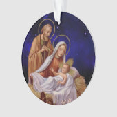 Weihnachtskrippe Acryl-Ornament Ornament (Vorderseite)