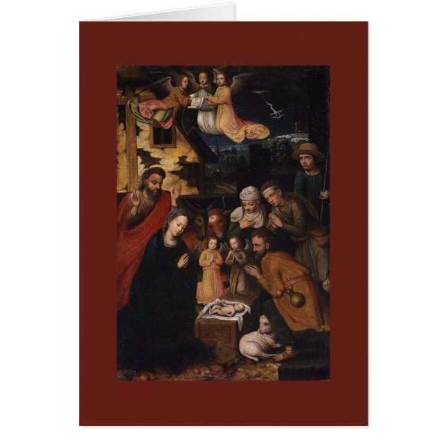 Weihnachtskrippe Anbetung des Jesuskindes (Vorne)