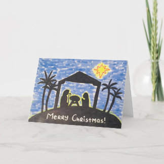 Weihnachtskrippe Ankündigung