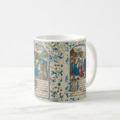 Weihnachtskrippe aus dem Mittelalter von Willem Vr Kaffeetasse (VorderseiteRechts)