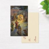 Weihnachtskrippe aus Weihnachten mit Besuch Magi (Schreibtisch)