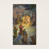 Weihnachtskrippe aus Weihnachten mit Besuch Magi (Vorderseite)