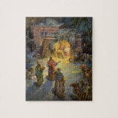 Weihnachtskrippe aus Weihnachten mit Besuch Magi Puzzle (Vertikal)