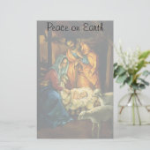 Weihnachtskrippe, Baby Jesus in Gefahr (Stehend Vorderseite)