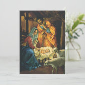 Weihnachtskrippe, Baby Jesus in Gefahr (Stehend Vorderseite)