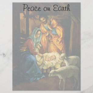 Weihnachtskrippe, Baby Jesus in Gefahr