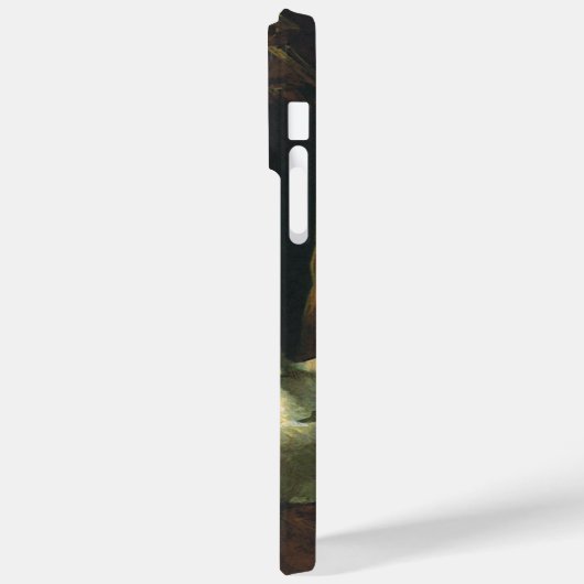 Weihnachtskrippe, Baby Jesus in Gefahr Case-Mate iPhone Hülle (Rückseite / Links)