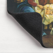Weihnachtskrippe, Baby Jesus in Gefahr Mousepad (Ecke)