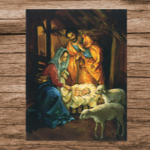 Weihnachtskrippe, Baby Jesus in Gefahr