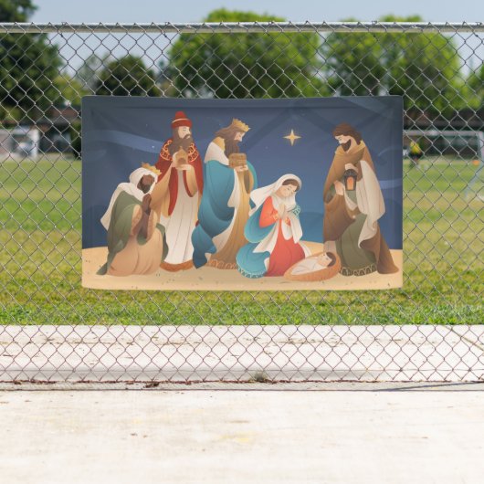 Weihnachtskrippe Banner (Insitu)