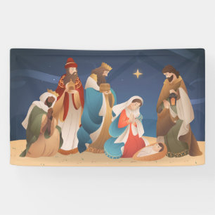 Weihnachtskrippe Banner