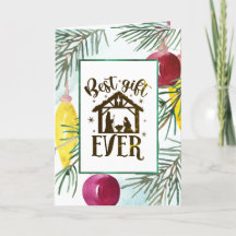 Weihnachtskrippe Bestes Geschenk für jeden Vintage